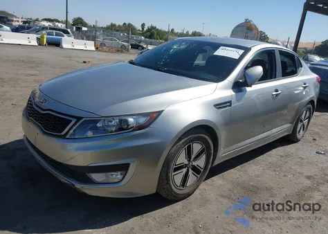 2012 Kia Optima Hybrid Ex from USA, damaged, VIN KNAGM4AD5C5017487
